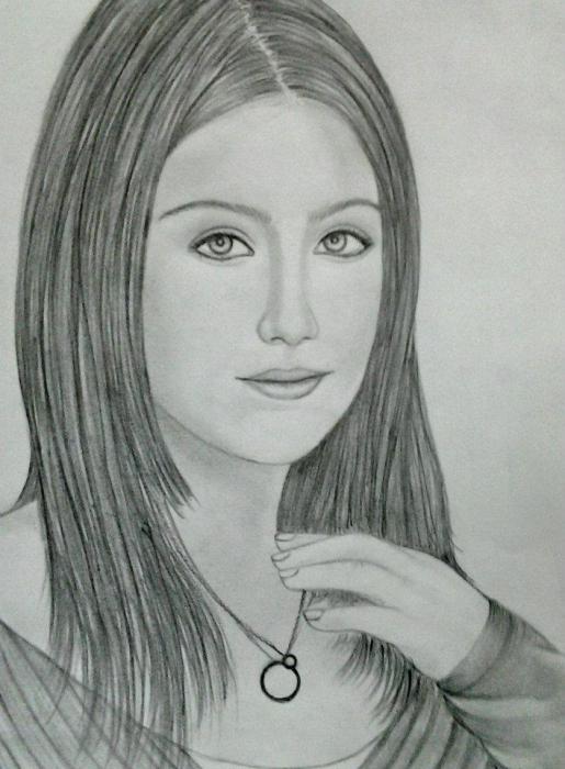 رسومات بالقلم الرصاص للمحترفين - عشاق ومحبين الرسم بالرصاص Hazal Kaya By Adam25195686