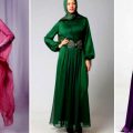 3372 10 احدث موضه لفساتين السهره للمحجبات 2020 , احلى صيحات الفساتين عشقي البحرين