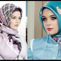 3742 10 اروع لفات الحجاب بالصور , لفة حجاب شيك وعصرية حمامة الرياض