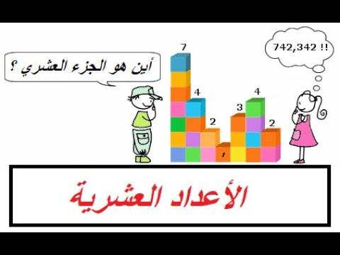 13322 2 ما هو العدد العشري , تحليل بسيط لخط الاعداد حمامة الرياض